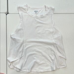Old Navy Muscle Tee White Top